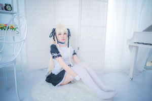 [Cosplay Photo] Coser Populer Nizuo Nisa - Pembantu Gadis Dome