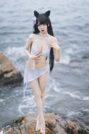 [Internet celebrity COSER photo] Anime blogger Feng Jiangjiang v - Atago Swimsuit