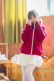 [Net Red COSER] Anime blogger Chiyo Ogura w - rood gympak