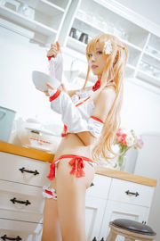 [Cosplay] Anime blogger Cheche Celia - Asuna Lingerie