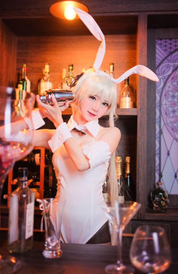 [Foto COSER selebriti internet] Sally Dorasnow - Setelan Kelinci Sora Kasugano