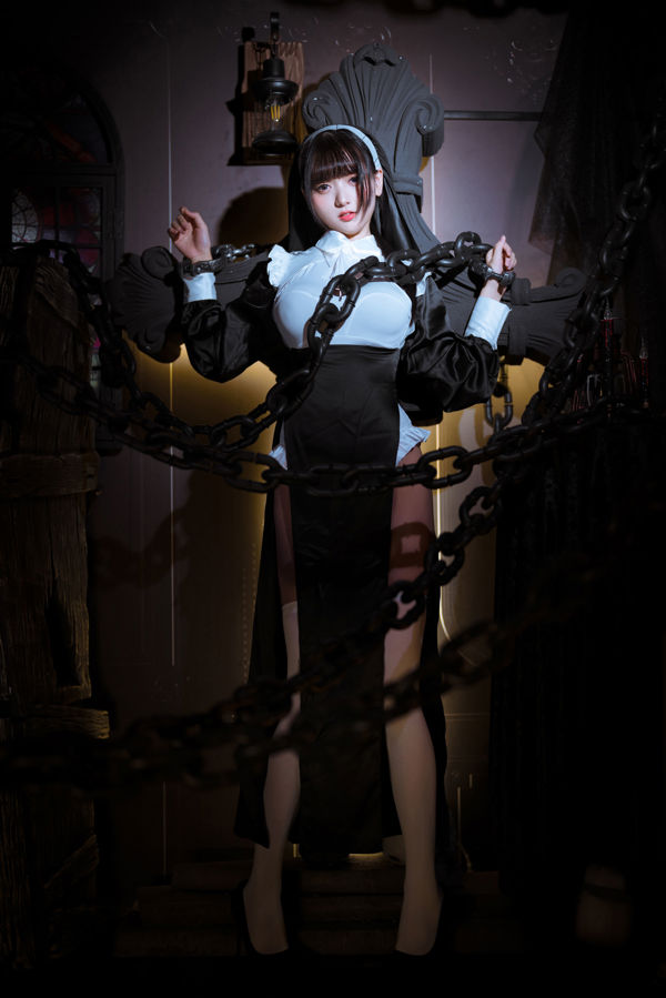 [Net Red COS] Cute girl Lu Qingqing kyokyo - nun