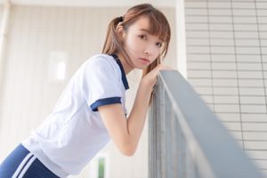 [風之領域] NO.045 清新體操服白絲女孩