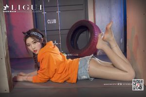 다리 모델 샤오 샤오 "스포츠 스타일 스타킹 소녀"[Ligui Ligui]