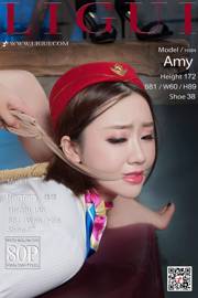 腿模Amy&腿模然然《空姐絲襪美束》 [麗櫃LIGUI] 網絡麗人