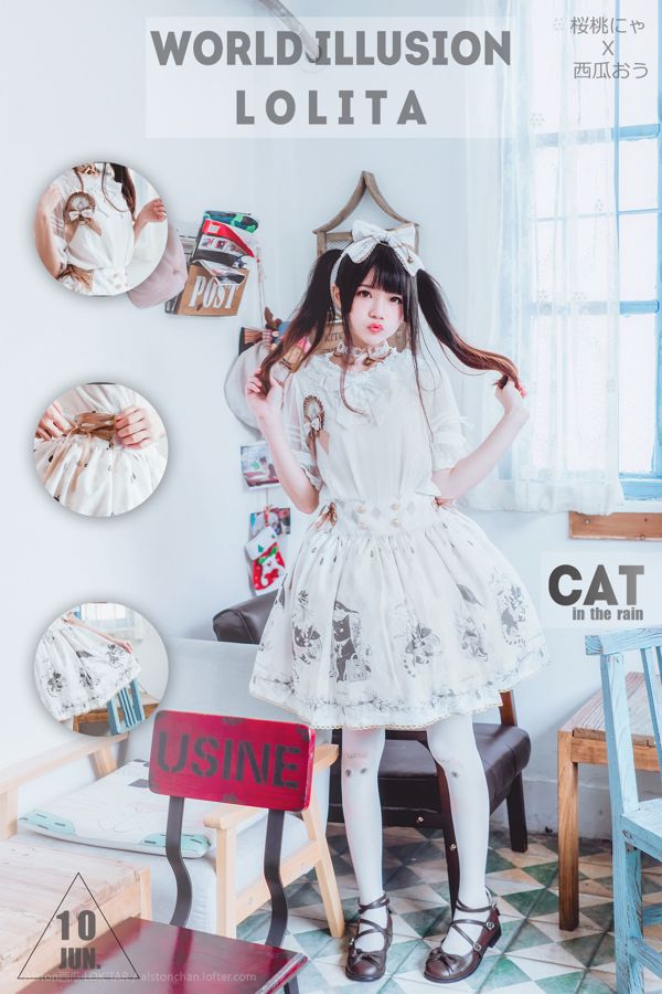 [Beauty Coser] Sakura Momao „Kot w deszczu”