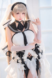 [Internet-Berühmtheit COSER Foto] Miss Coser Xing Zhichi – reinweiß und pechschwarz „Awesome“