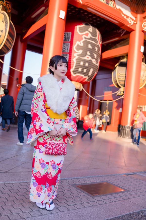 COSER Xiaoding "Kimono + Cat Girl Maid" [Fábrica de fantasia]