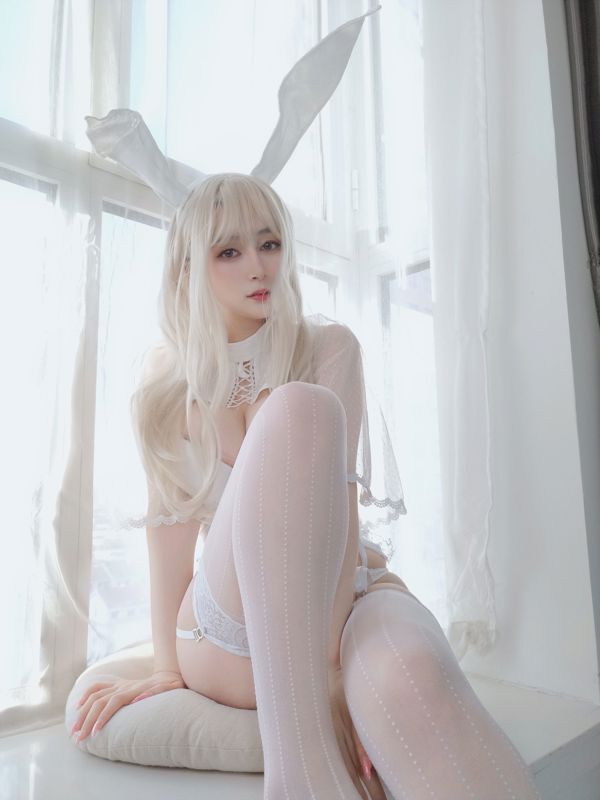 [Bien-être COS] Miss Coser Baiyin - Lapin en soie blanche