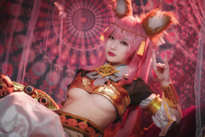 [Cosplay Photo] Anime Blogger Teppanyaki Ghost Dance w - Tamamo Mae Myth