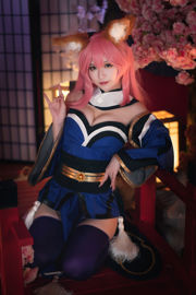 [Foto Cosplay] Blogger di anime Teppanyaki Ghost Dance w - Skin originale Tamamo-mae