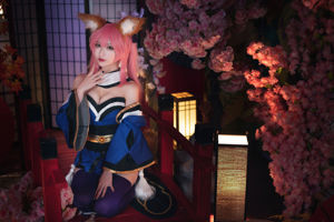 [ภาพคอสเพลย์] อะนิเมะบล็อกเกอร์เทปันยากิผีเต้นรำ w - Tamamo-mae original skin