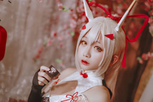 [COS Welfare] Hina Jiao - Ayanami Spring Festival Cheongsam