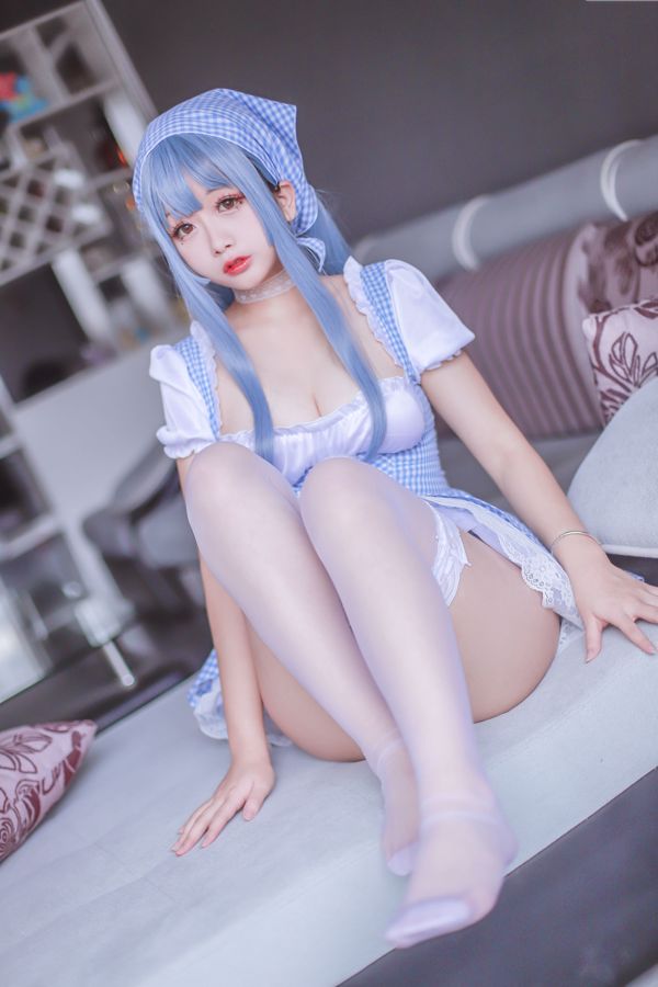 [网红 Coser] Hinai Jiao "The Blue Maid"