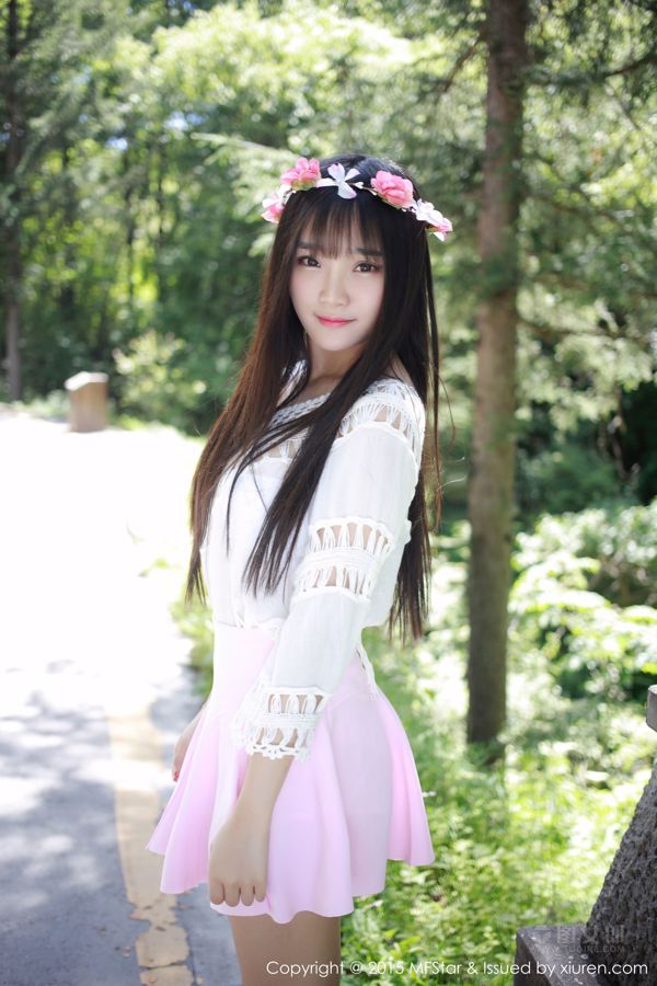 Xia Yao Baby "Jiuzhaigou Travel Shooting" Badewanne Versuchung + Frische Outdoor-Shooting [Model Academy MFStar] Vol.015