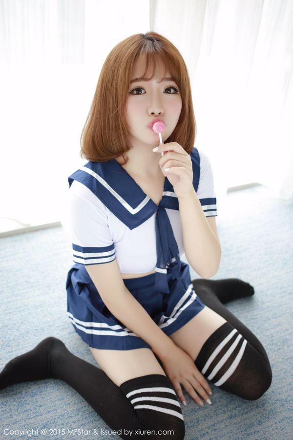 Kue Xu "Baju Pelaut Seksi + Top Tube Pink One Piece" [Model Academy MFStar] Vol.020