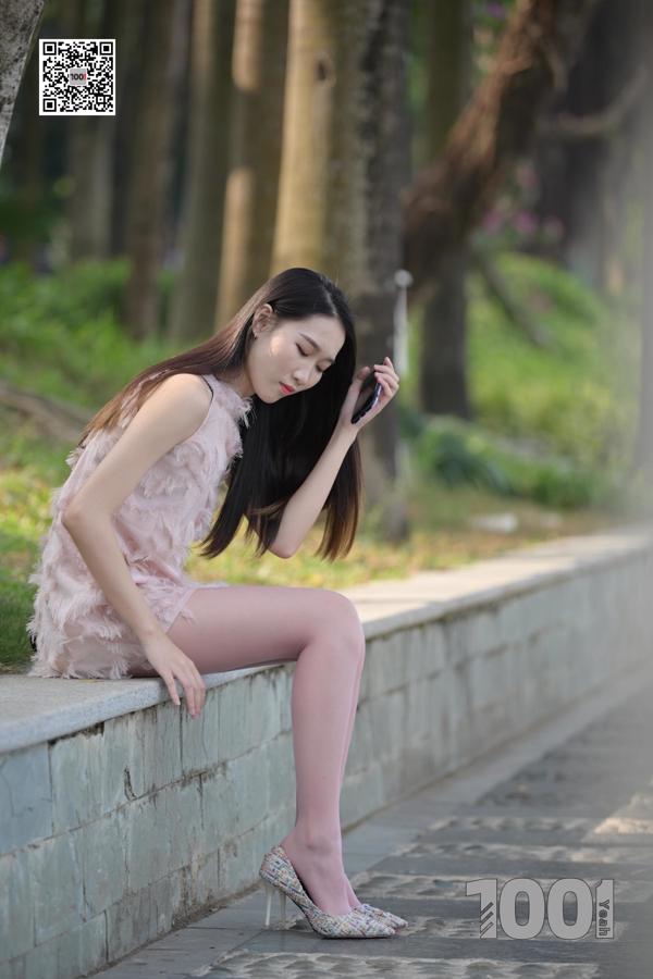 [IESS One Thousand and One Nights] Model: Legs and Legs "Encounter 2" Street menembakkan kaki yang indah