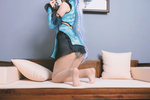 [Cosplay foto] De kleur van de loli god Rakusaka Mafuyu の wierook り