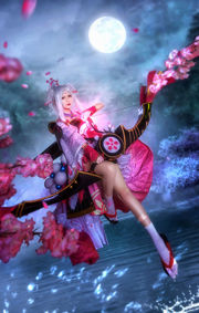 [COS Welfare] Blogueiro de anime Beizhibei - Onmyoji White Wolf